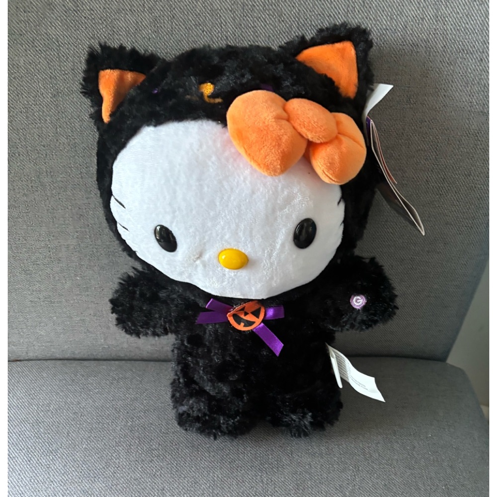 Hello Kitty in cat costume side stepper NWT Halloween